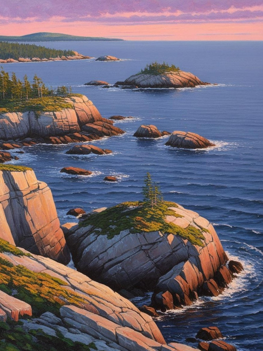 Paint by Number Acadia National Park (Maine) – Coastal