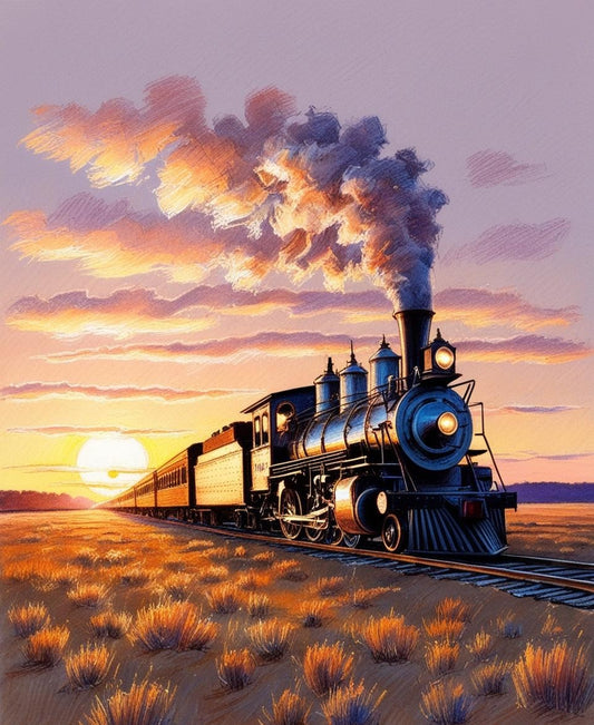 Paint By Number Steam-Powered Glory