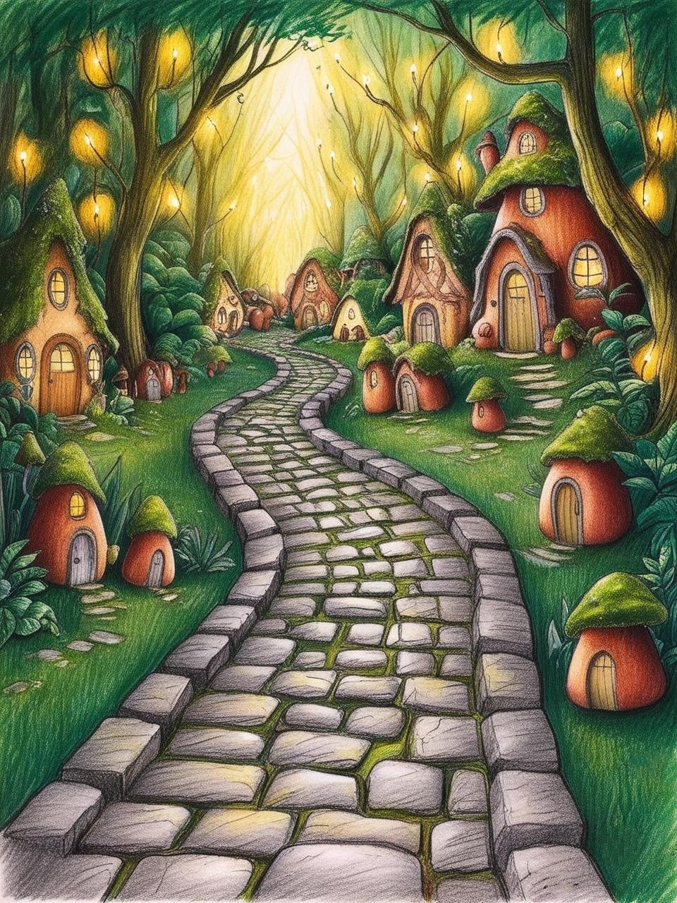 Paint by Number A Fairy’s Secret Realm