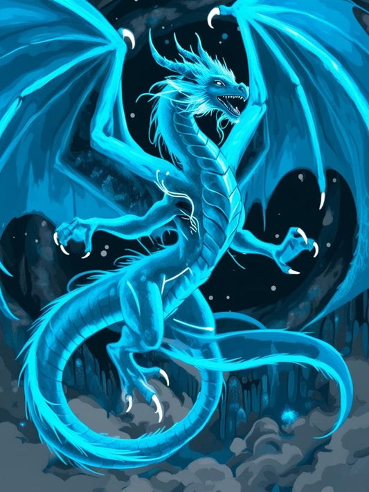 Paint by Number Solarwing Dragon