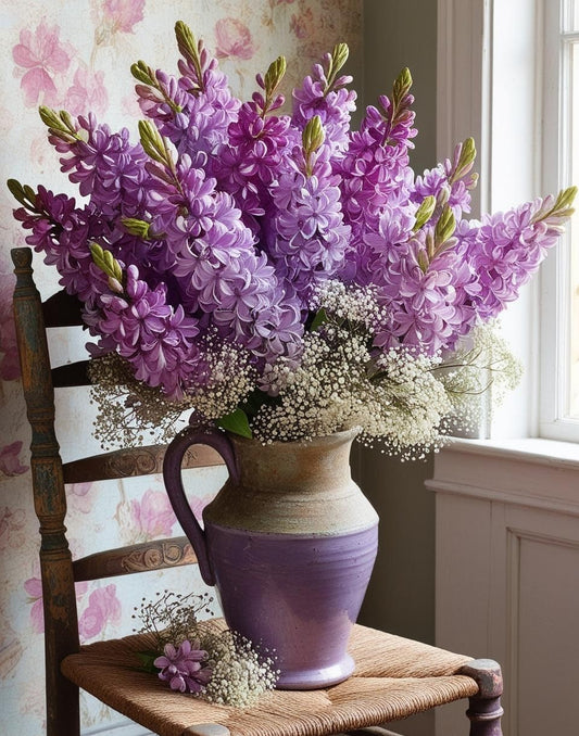 Paint by Number A Touch of Lilacs