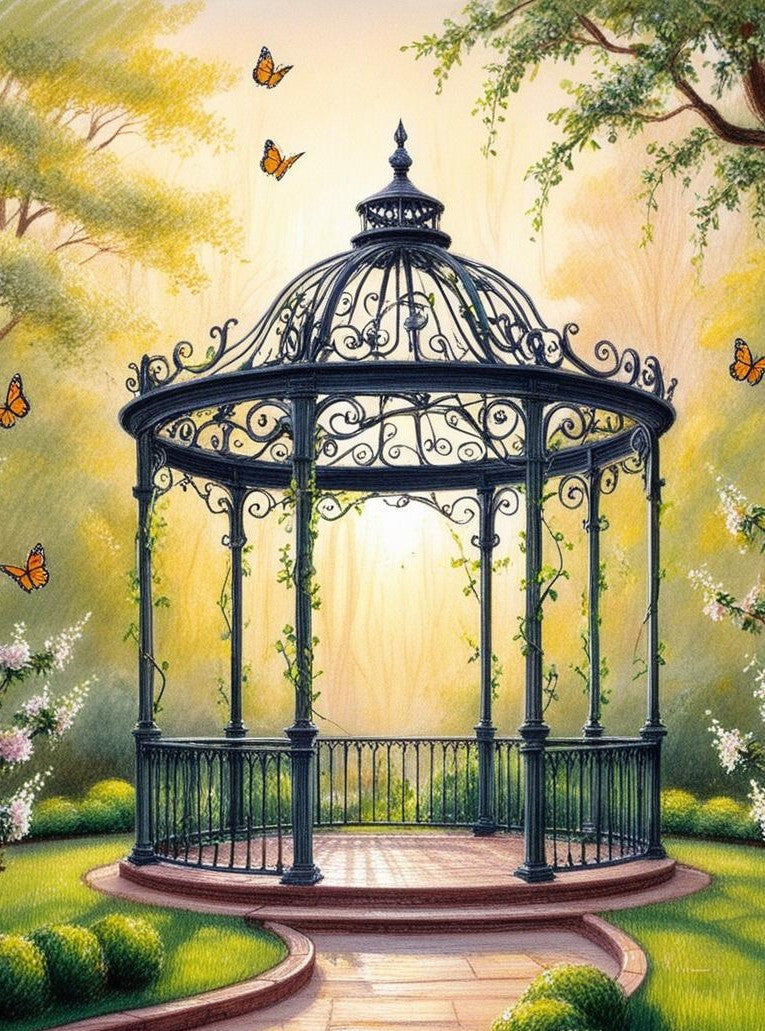 Paint by Number Garden Gazebo