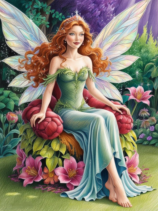 Paint by Number Forest's Fairy Princess