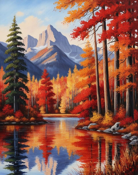 Paint By Number Autumn Splendor