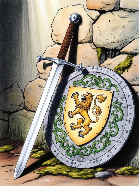 Knights Sword and Shield