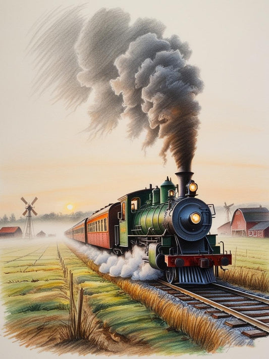 Paint By Number Classic Rail Heritage