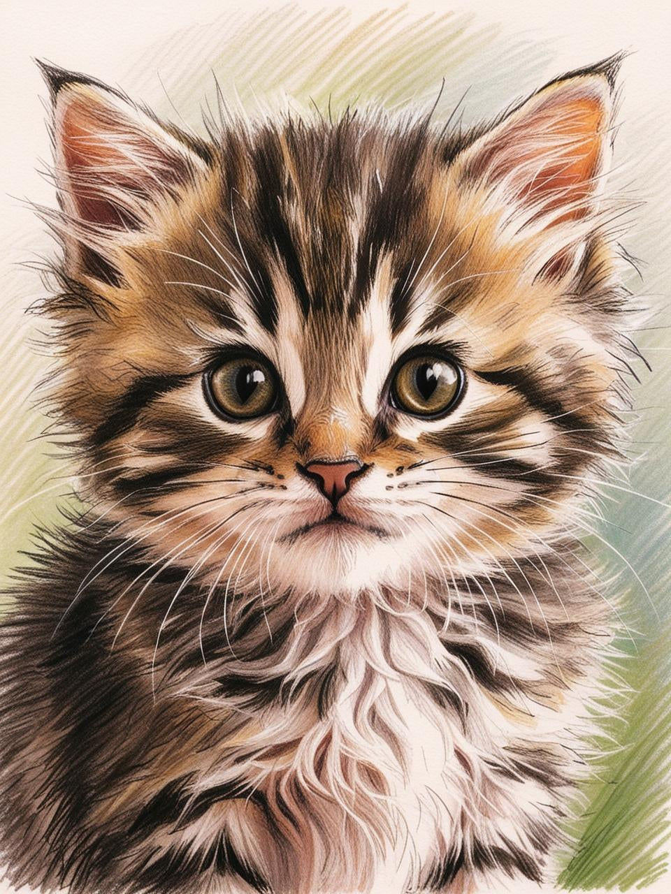 Paint by Number Adorable Kitten Moments