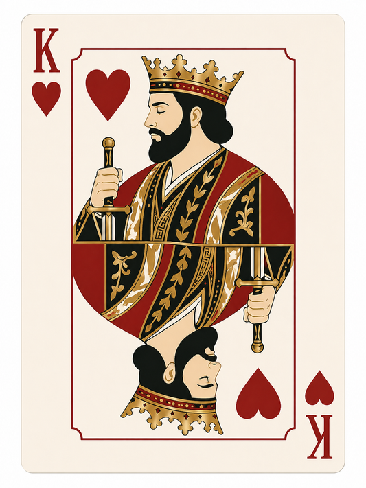 Paint By Number King of Hearts
