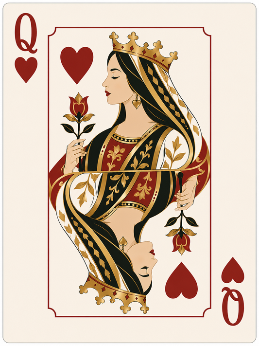 Paint By Number Queen of Hearts