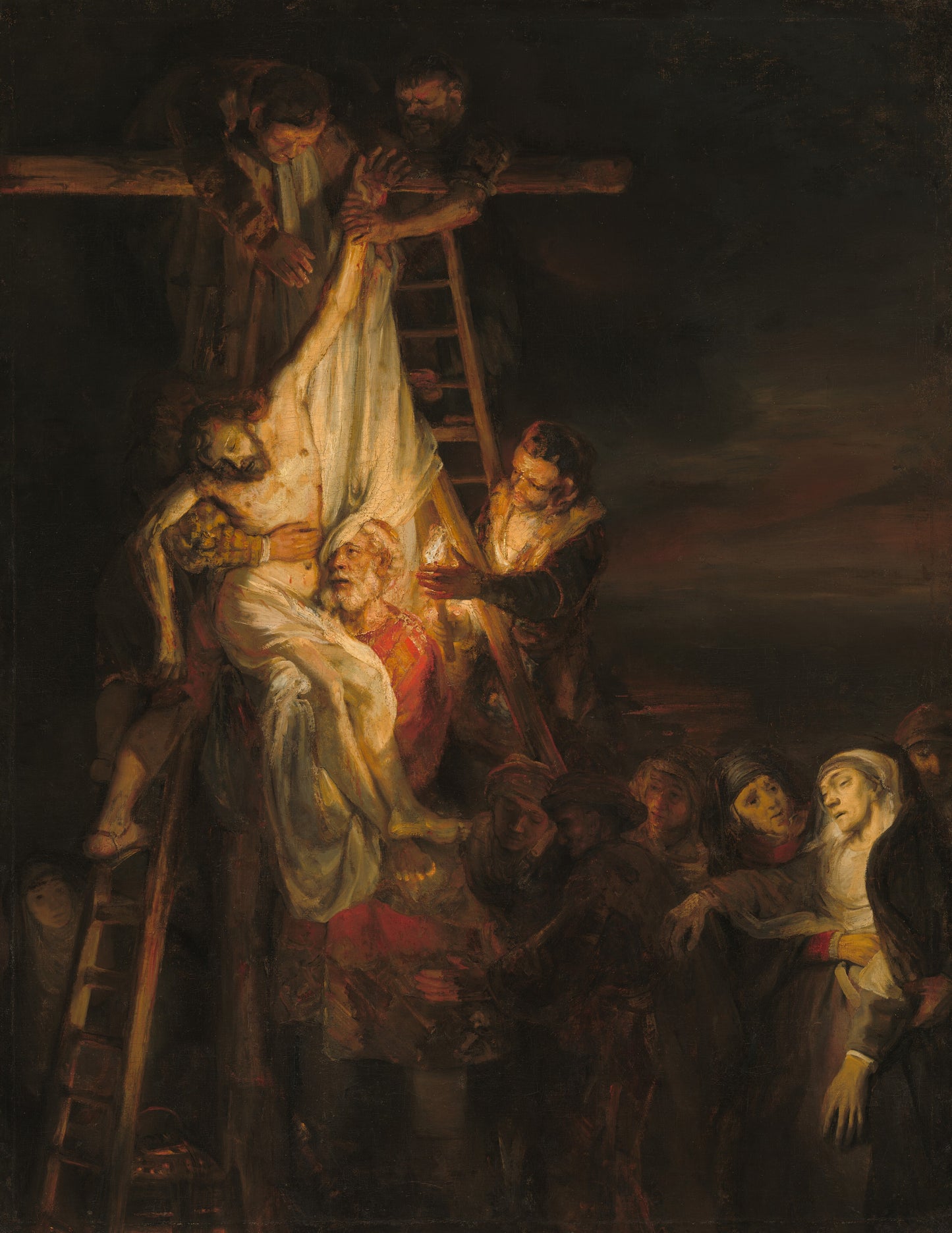 Paint By Number The Descent From The Cross- Rembrandt