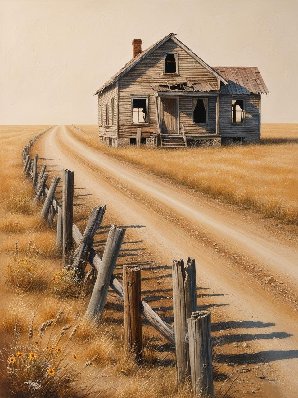 Paint By Number Rural Serenity