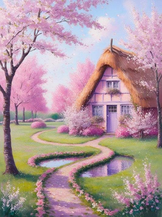 Paint By Number Country Scenery