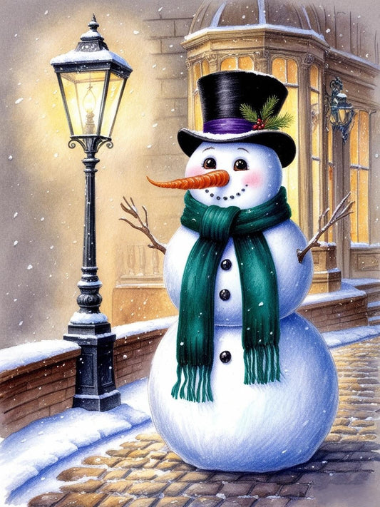 Paint by Number Timeless Tradition Snowman