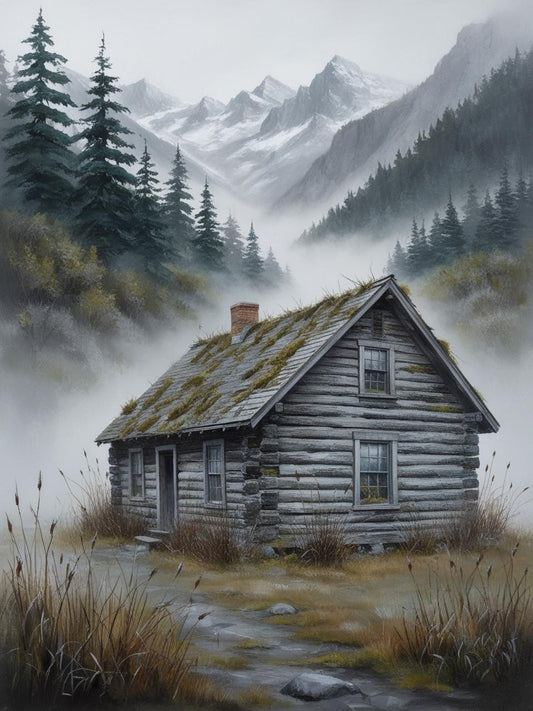 Paint By Number Timeless Mountain Shelter