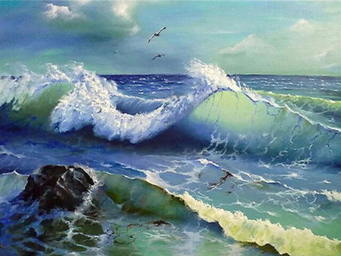 Paint By Number Ocean Symphony