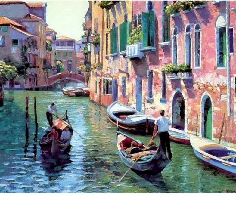 » Oil Painting By Number City And Venice (40% off)