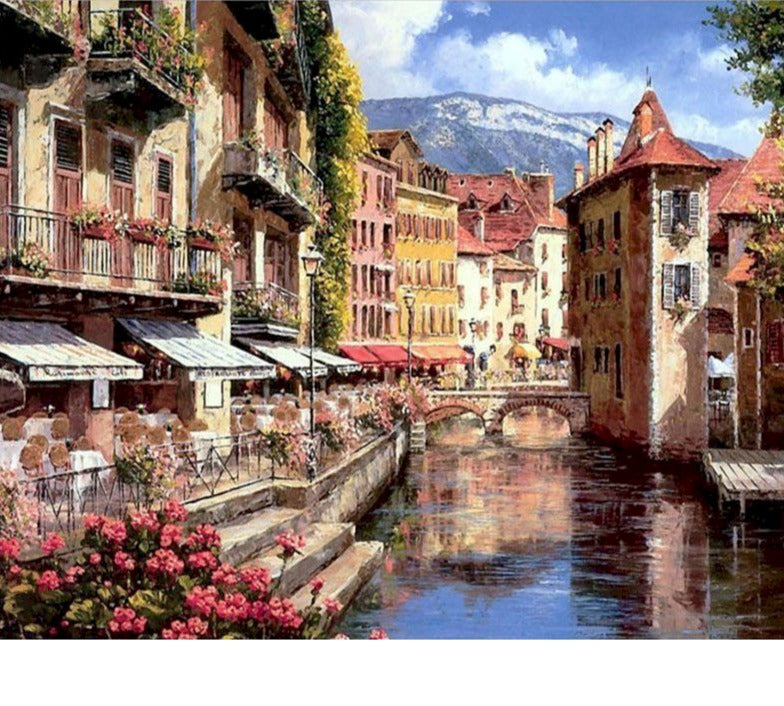 » Oil Painting By Number City And Venice (40% off)