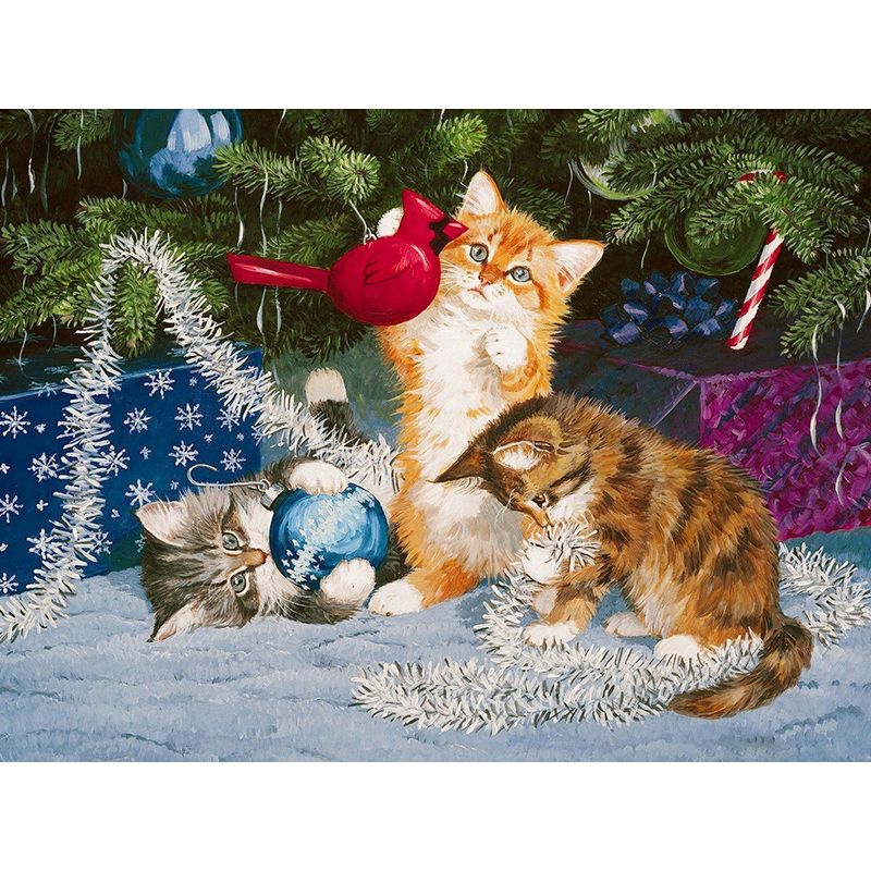 » Paint By Numbers Christmas Kittens (40% off)