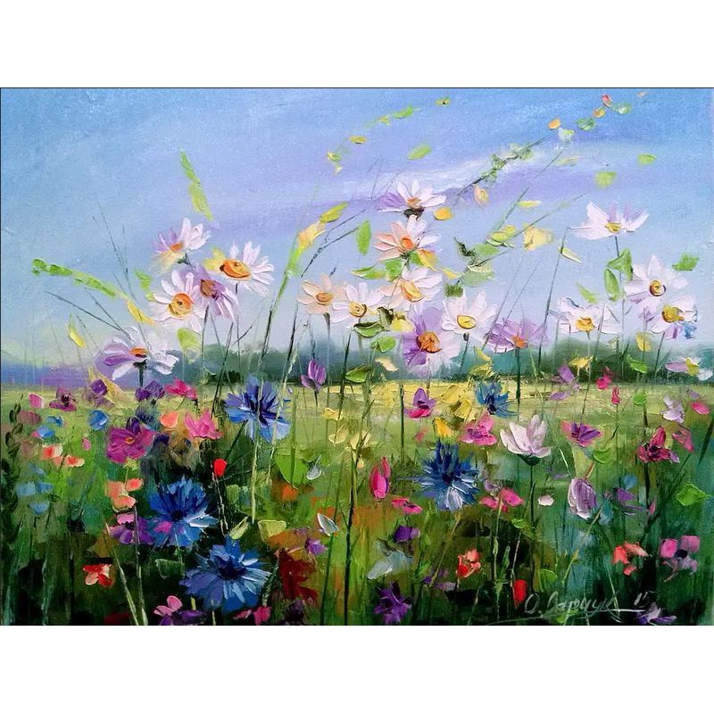 Paint By Number Flower Meadows – Artist By Number