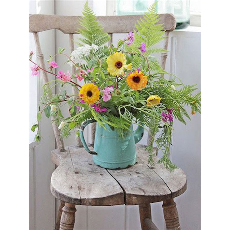 » Paint By Number Flowers On The  Chair (40% off)