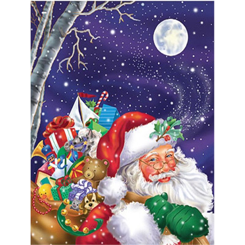 Paint By Number Santa With Gifts