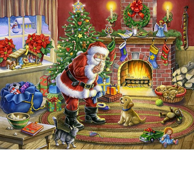 » Paint By Numbers Santa Claus And Dog (40% off)