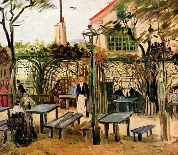 La Guinguette 1886 By Vincent Van Gogh Paint By Number