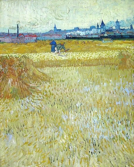 Les Moissonneurs 1888 By Vincent Van Gogh Paint by Number