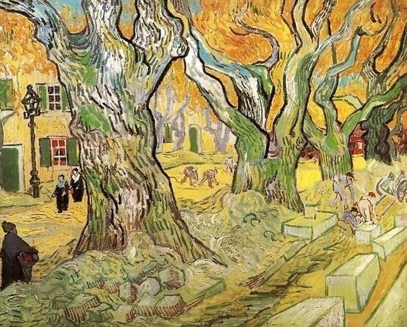 The Road Menders 1889 By Vincent Van Gogh Paint by Number